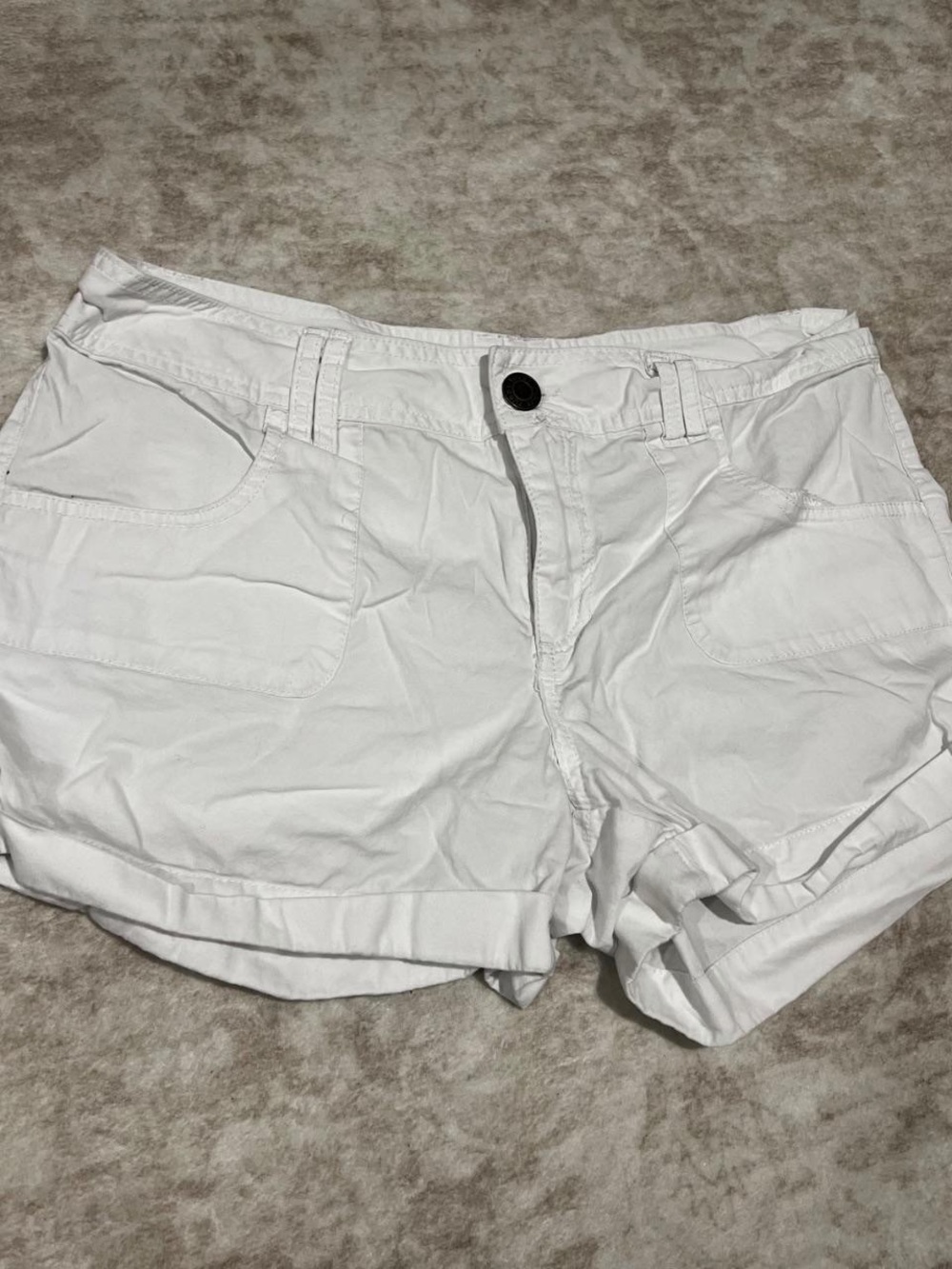 Rue21 Women’s 100% Cotton White Shorts
